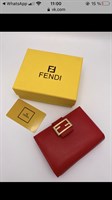 кошелек маленький красный  Fendi 2141